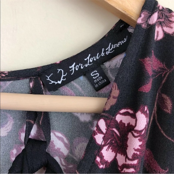 For Love & Lemons Floral Maxi Dress - Picture 5 of 6